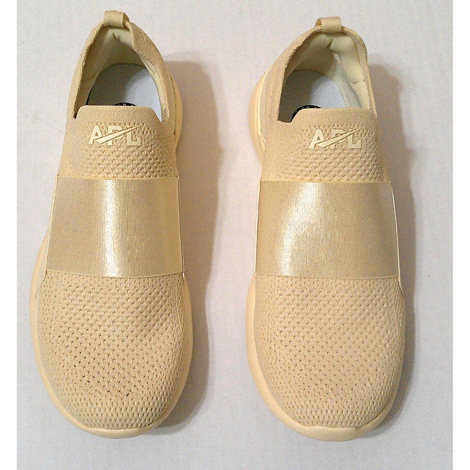 New Apl Womens 9.5 Slipon Bliss Techloom Peach Light Orange Nwot Monochrome
